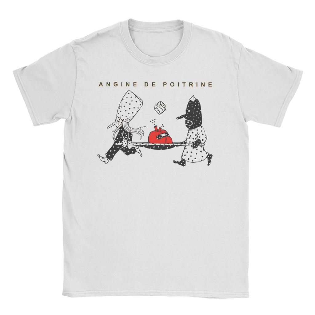 Creative Angine De Poitrine TShirts Unisex WoUnisexs Round Neck 100 Cotton T Shirts Sherpa Unisextra Polka Dot Tees Classic Clothes