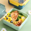 Портативная коробка для завтрака Bento с отсеками, герметичный микроволновый безопасный контейнер для обеда с многоразовым