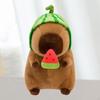 Capybara Plush Doll Animal Toy Plushie Accompany for Teens Children