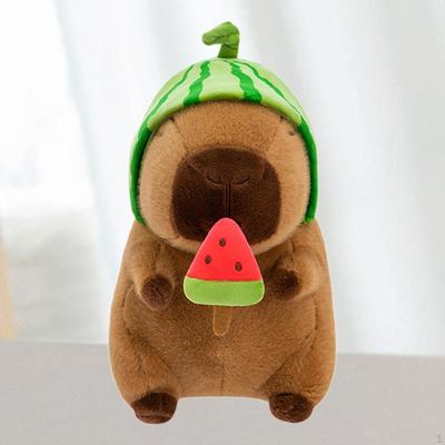 Капибара плюшевая кукла животное игрушка плюшевая сопровождающая для подростков детей
