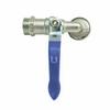 BSP Lever Horticultural Faucet Garden Hose Plug Ball Type Valve Blue Handle Water Tap