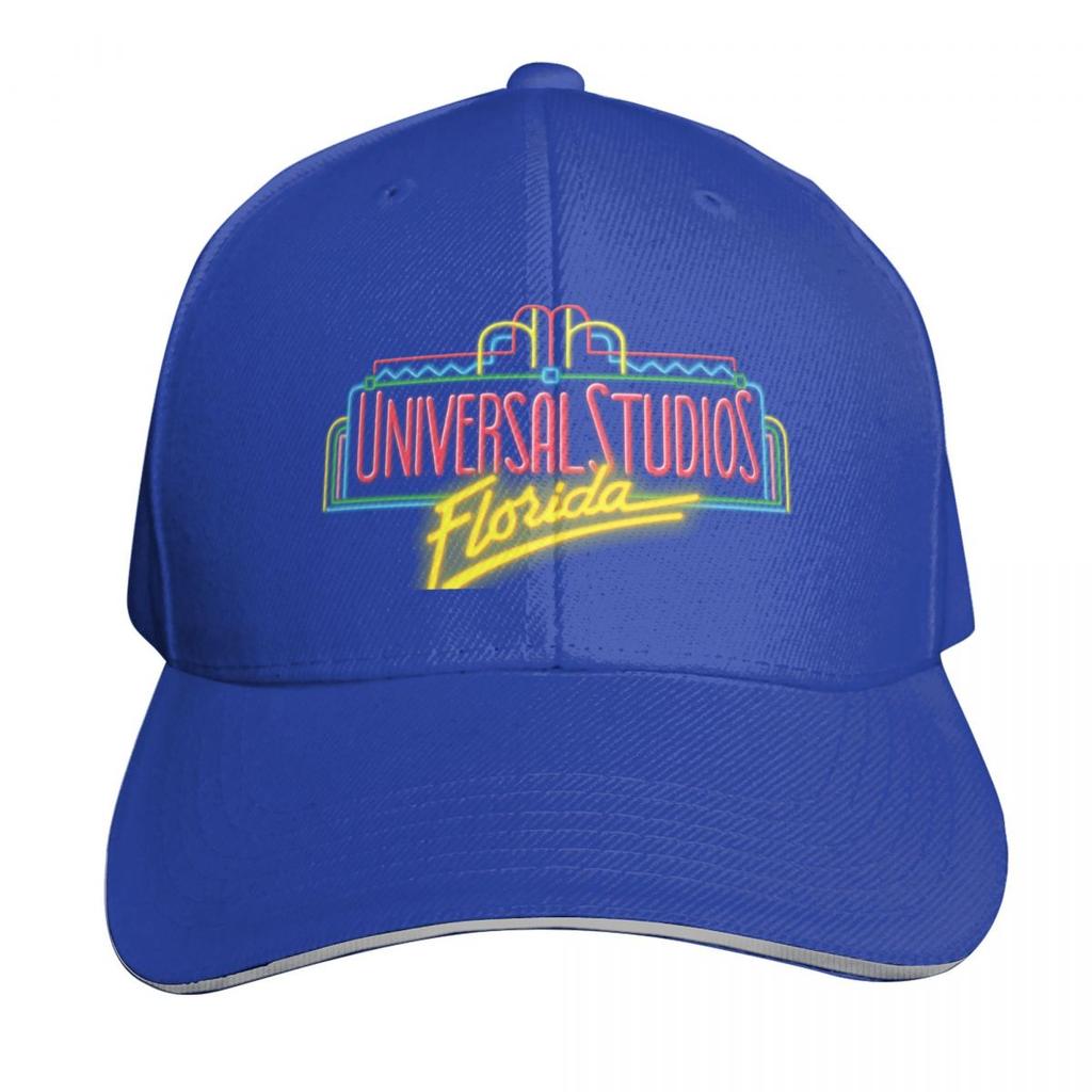 Retro Theme Park Sign Baseball Cap Summer Beach Travel Streetwear Hip Hop Trendy Vintage Retro Embroidered