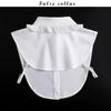 Perfect Match Korean Style Chiffon Fake Collars For Women Sweater Dress Decorative Female False Collar Shirt Detachable Collar Faux Collar