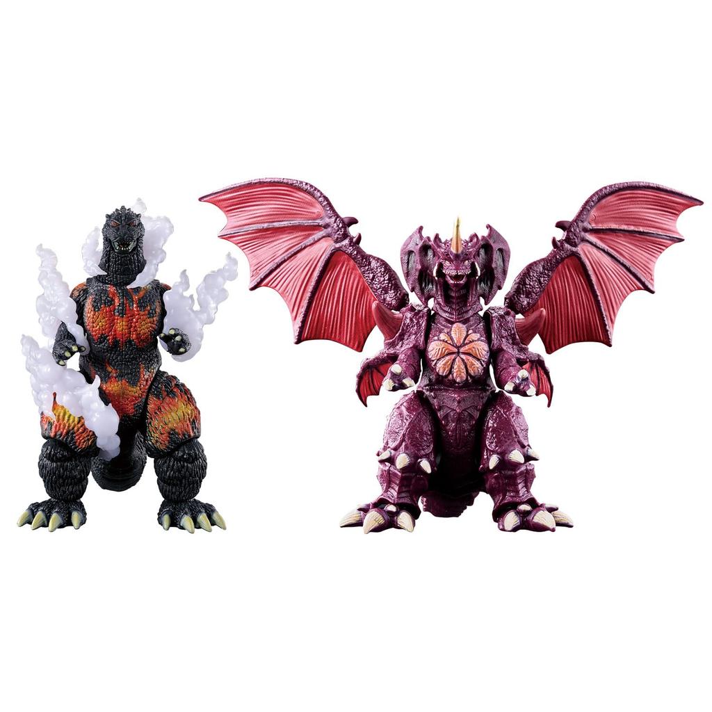Bandai Godzilla Action Figure Burning Godzilla Destroyah Battle Set vs.