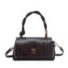 Womens Small Square Handbag Retro Crossbody Bag Winter Commute Urban Style Single Shoulder