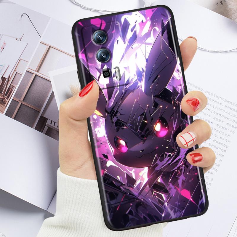 Diablo Pikachu для Xiaomi Redmi 9A 9C 9AT 10C 9 9T 10 12C 13C 8 12 K60 A1 K50 K40 5G черный чехол для телефона