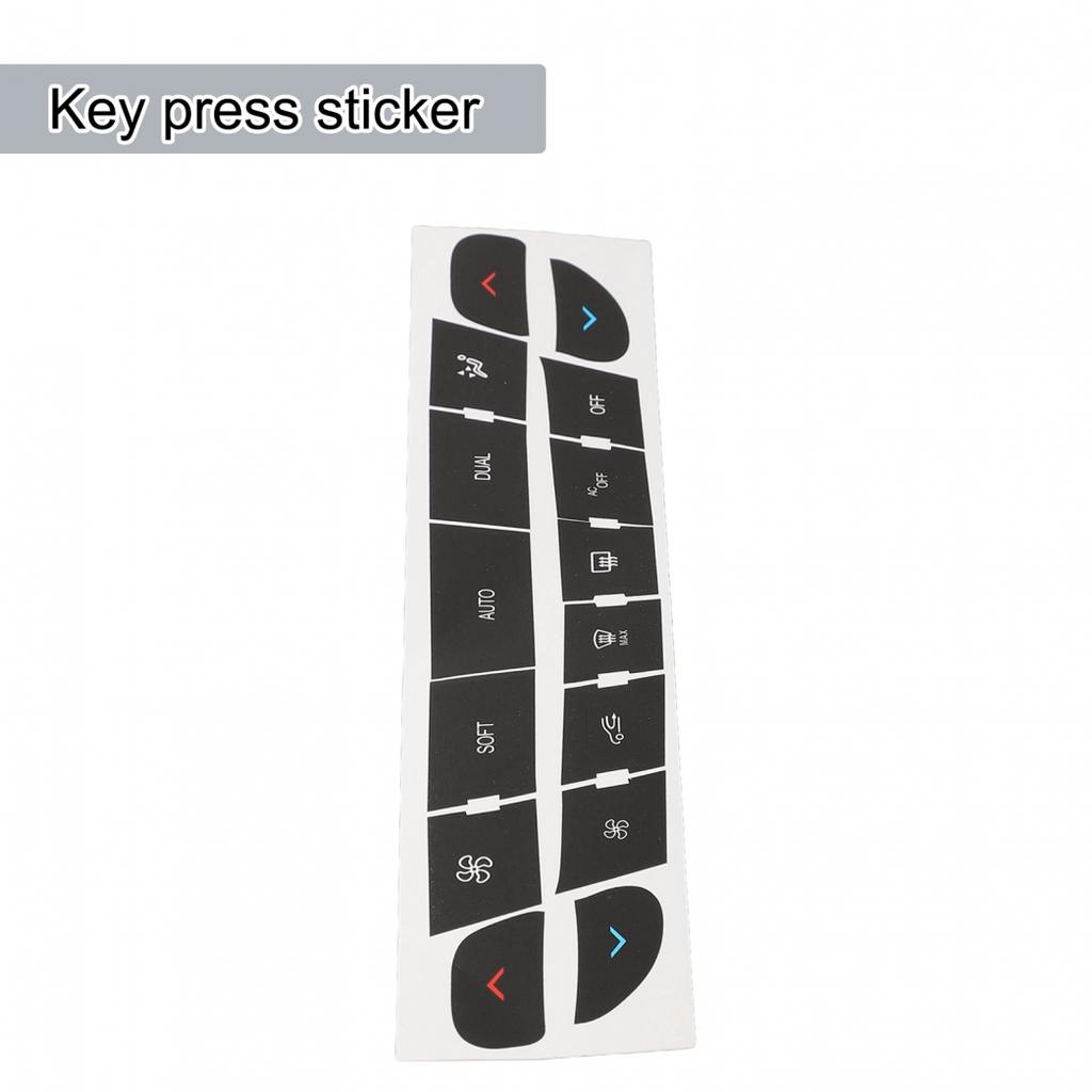 Megane Button Repair Decal Sticker Buttons Repair Stickers