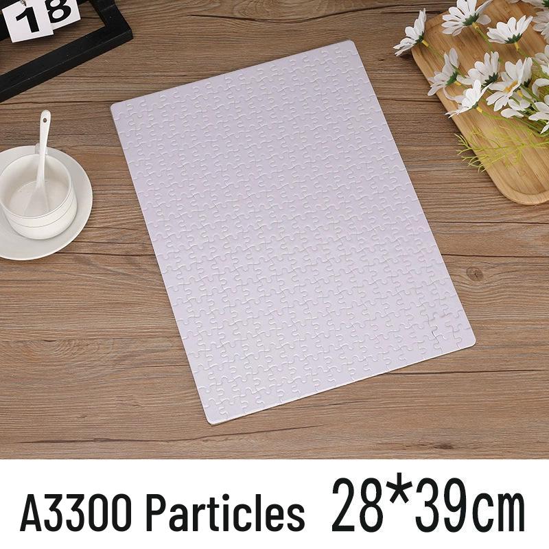 DIY Puzzle с УФ-печатью и Сублимационной Печатью - 1000, 500, 300 Деталей Прямоугольная Бумага для Теплопередачи