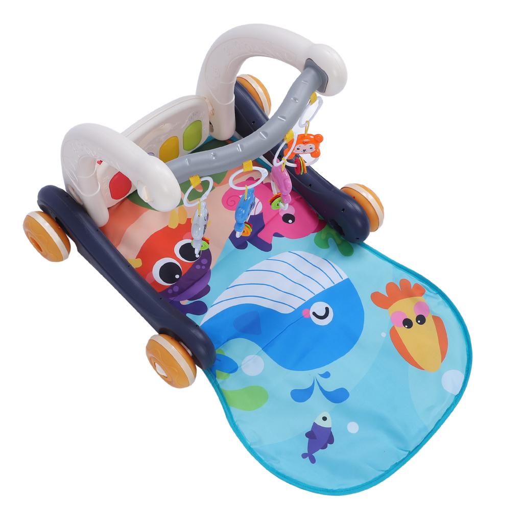 Baby Play Mat Walker Multifunction Musical Activity Mat Play Piano Gym for Infant Newborn Toddlers