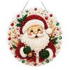 Acrylic Hanging Ornaments Christmas Rhinestone Painting Kit, DIY Wreath Art Craft for Adults, Double Kit Adults Sided Window Ornament, Gem Board Wall