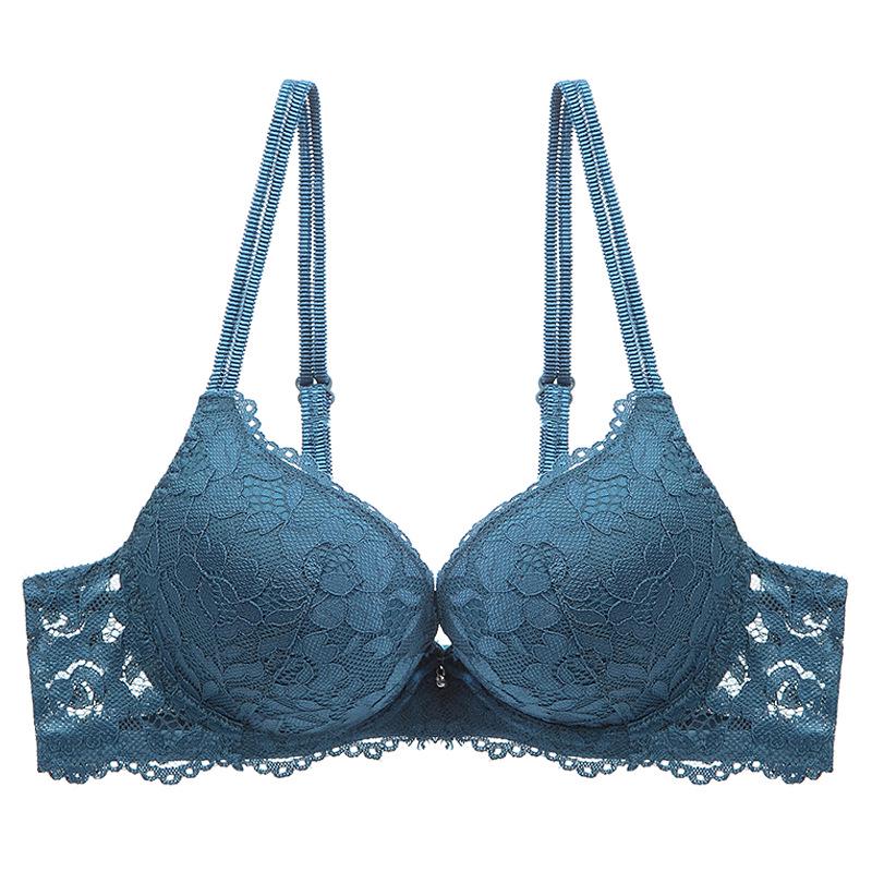 Cross-Border Lace Push-Up Bra & Plus Size Lingerie Set