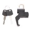 Motorcycle Universal Helmet Lock Handlebar 22-26mm Anti-theft Security Motorbike