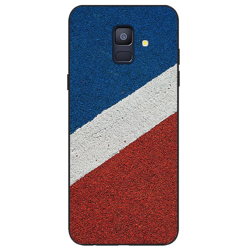 For Samsung Galaxy A6 2018 Silicone Case SIM SM A600 A600F Phone Case Tpu Case Coque Samsung Galaxy A62018 black