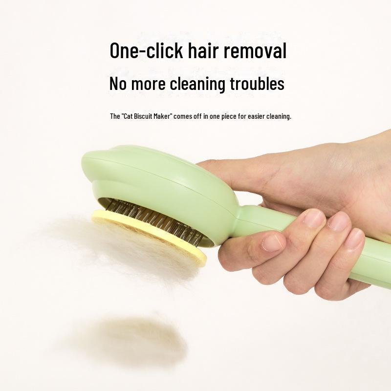 Pet Hair Removal Comb: Anti-Hair Loss Brush for Cats and Dogs