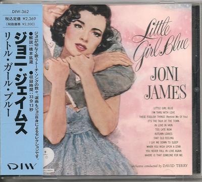 CD ДЖОНИ ДЖЕЙМС - Little Girl Blue DIW362 DIW 1992 Япония Поп Б/У