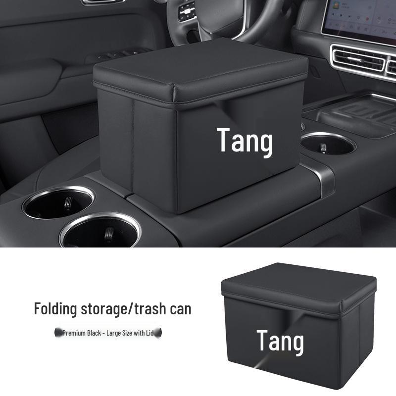 Органайзер в салон автомобиля BYD Tang EV/PRO/PLUS/L: Многофункциональный органайзер и складное мусорное ведро