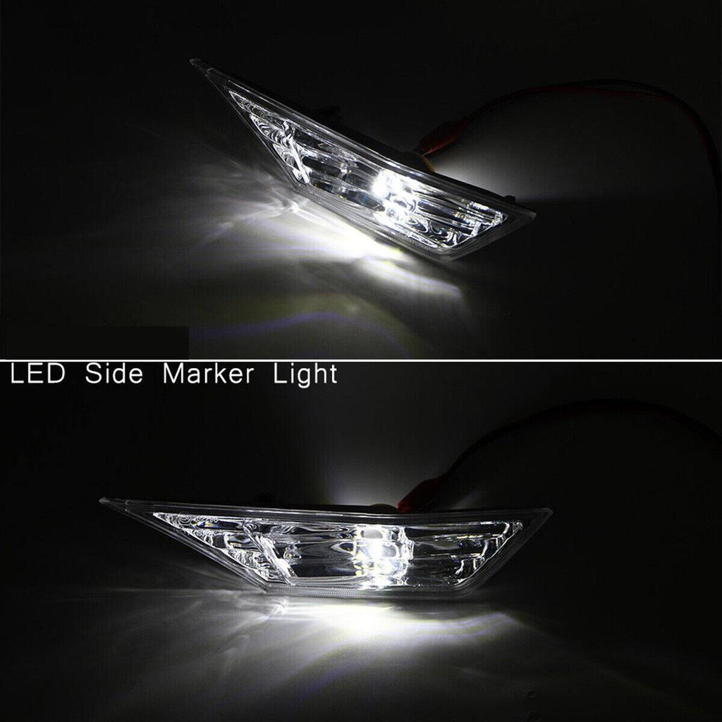 LED Side Indicator Light Turn Signal Side Marker Lamps For 2016-2021 Honda Civic