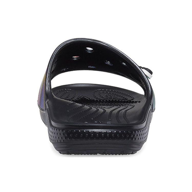 Crocs Шлепанцы EVA унисекс, разноцветные, черные 207557-0C4