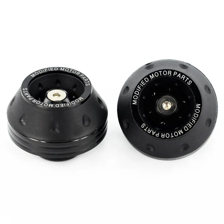 4 шт. Универсальная защита колес мотоцикла, крашпад, защита от падений мотоцикла, сплав, мотокросс, защита от падений, чашки-слайдеры передней вилки