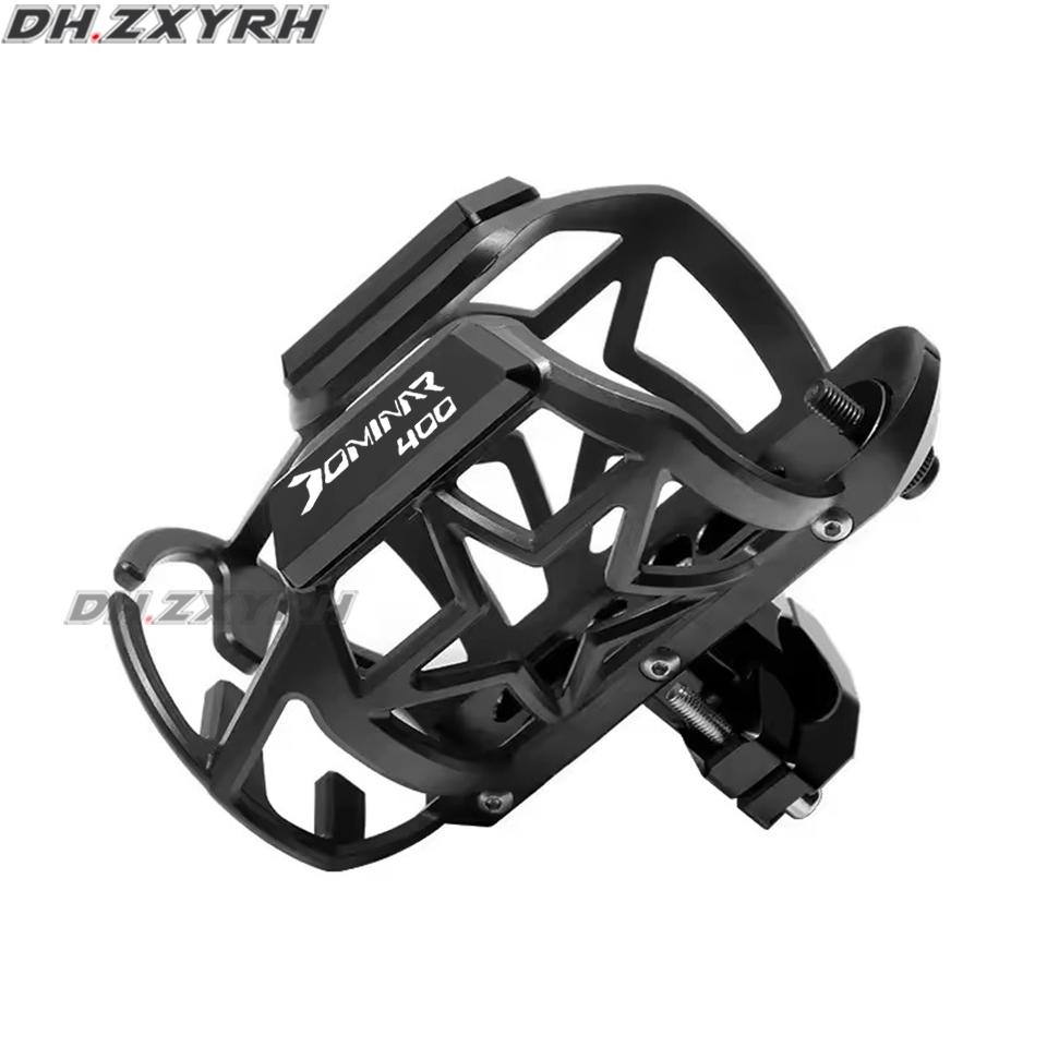 For Bajaj Dominar 400 Pulsar Dominar400 -2024 Motorcycle CNC Accessories Beverage Water Bottle Drink Cup Holder