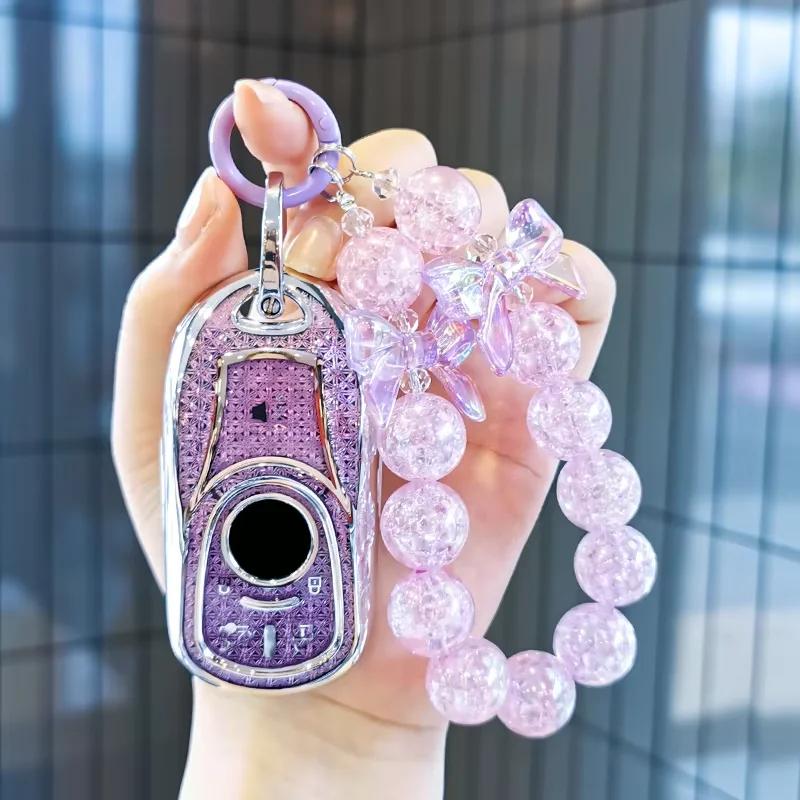 Suitable For 23 Buick Gl8 Keycases 17-22 Gl8 Avenir Keycover Key Shell Keychain Buckle Case For Women