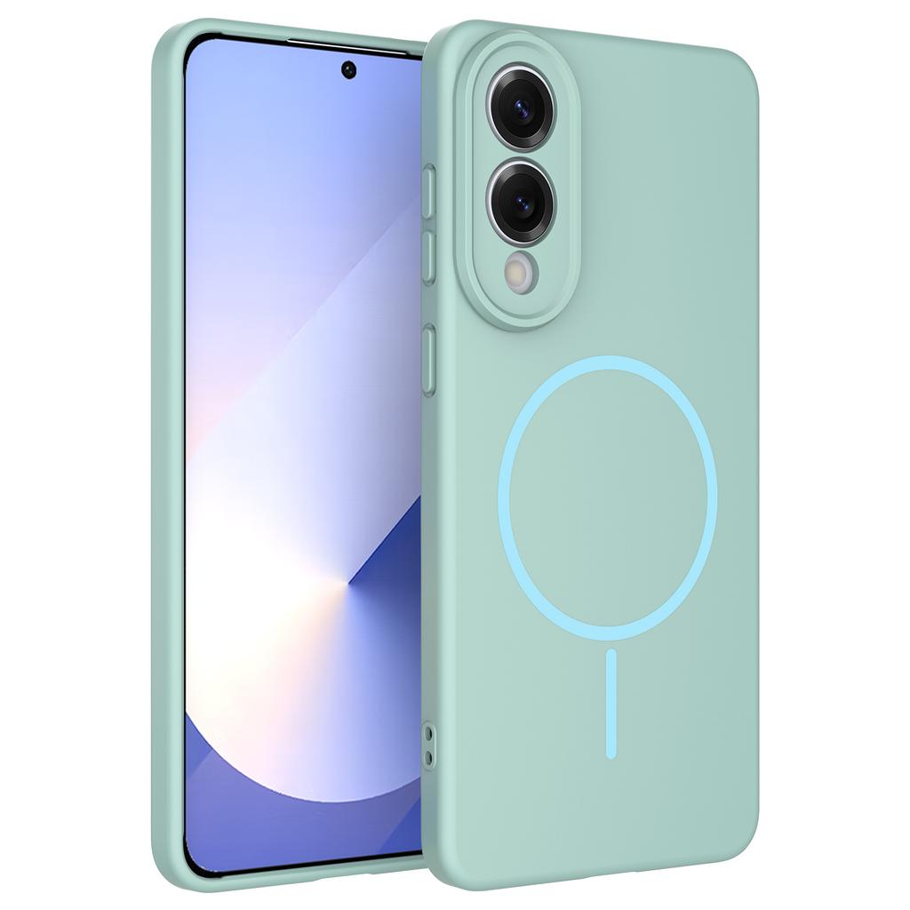 Suitable for Samsung S25 Ultra Mobile Phone Case Liquid Silicone Thin Circle S24edge Lens Fine Hole Anti Fall Protection Case