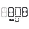 6pcs Valve Plate Gaskets Washers For 2070 Type Air Compressor Cylinder Head Base Valve Plate Gaskets Washers Aluminium Pad