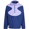 Arsenal FW24 сезонная ветровка с полумолнией, цветные блоки, мужские куртки, темно-синие IT4080
