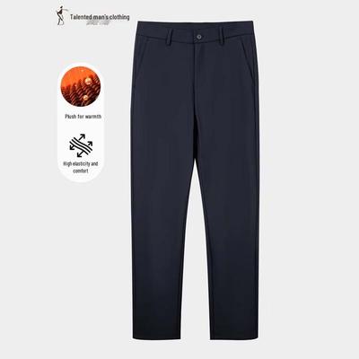 Мужские брюки прямого кроя в стиле business casual