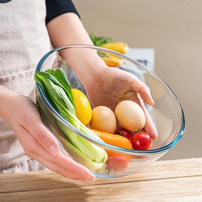 Jiwu Senlin Большая утолщенная стеклянная миска для смешивания и сервировки