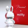Baccarat Crystal Figure 2022 Miffy Miffy Bunny Sculpture Clear и 20k Gold Rabbit Zodiac Rabbit Предмет Статуэтка для интерьера 2815127 [Предмет]