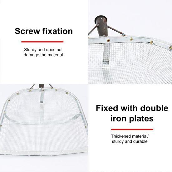 Лопата для песка, сито 4 мм/12 мм, стальное фермерское сито, портативный совок для песка, садовый сбор урожая