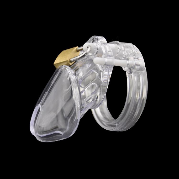 Male Chastity Cage Device Small/Standard Cock Cage with Rings Erotics Urethral Brass Lock Locking Sex Toys for Men Adults