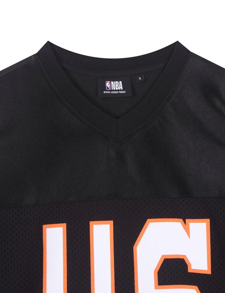 Enbiei Hwc Nyk Короткий сетчатый топ с короткими рукавами до колена (N252Ts852P) черный