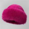 Plush Mongolian Hat Women'S Season Outdoor Cold-Proof White Warm Northeast Basin Hat Ear Hat Mother Bucket Hat