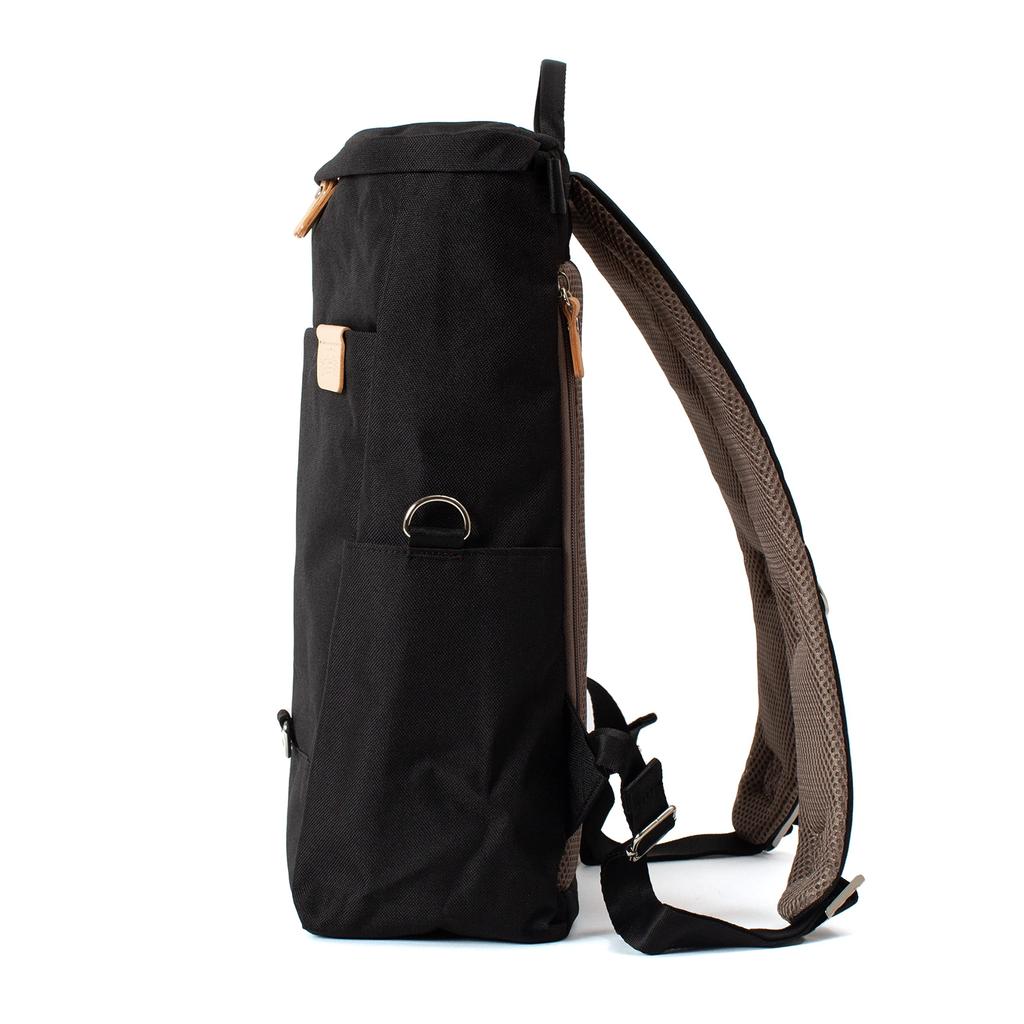 Сделанный рюкзак унисекс 10-дюймовый планшет совместимый A4 полиэстер L карман серии [Heart Factory] FY-0640 (черный)