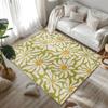 Зеленый ковер Groovy Flower Rug Bohemian Decor Carpet Mid Century Ковры Modern Carpet Y2K Гостиная Спальня Декоративный ковер Дверной коврик