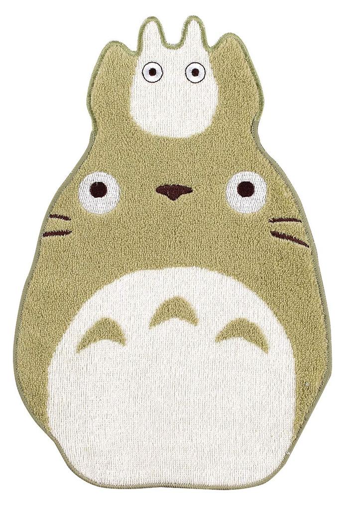 Marushin Mini Studio Ghibli Neighbor 20 X 28 0590211800 Towel, "My Totoro" Totoro-Shaped, Green, Approx. Cm, Die-Cut, 100% Cotton,