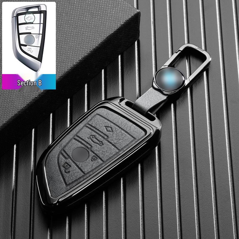 Чехол для ключа автомобиля BMW для 7 серии, 5 серии, 3 серии, X1, X2, X3, X5, X6 и 530Li.