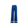 Originals Trefoil Logo Print Drawstring Loose Sweatpants Women Sweatpants Blue IB2044