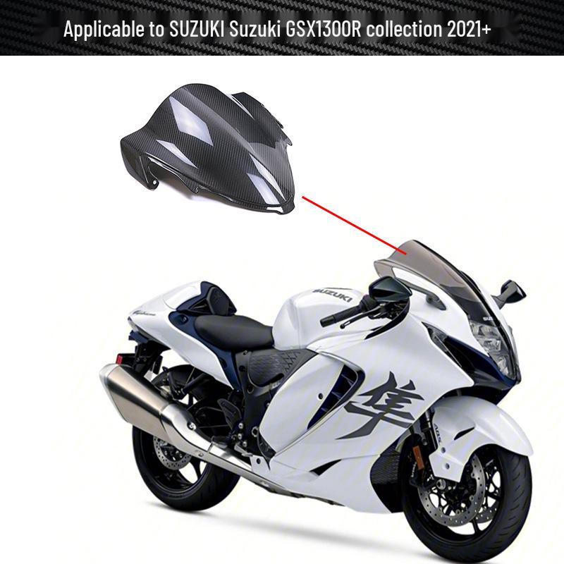 Полный комплект карбоновых обтекателей и крыла для мотоцикла Suzuki GSX1300R Hayabusa