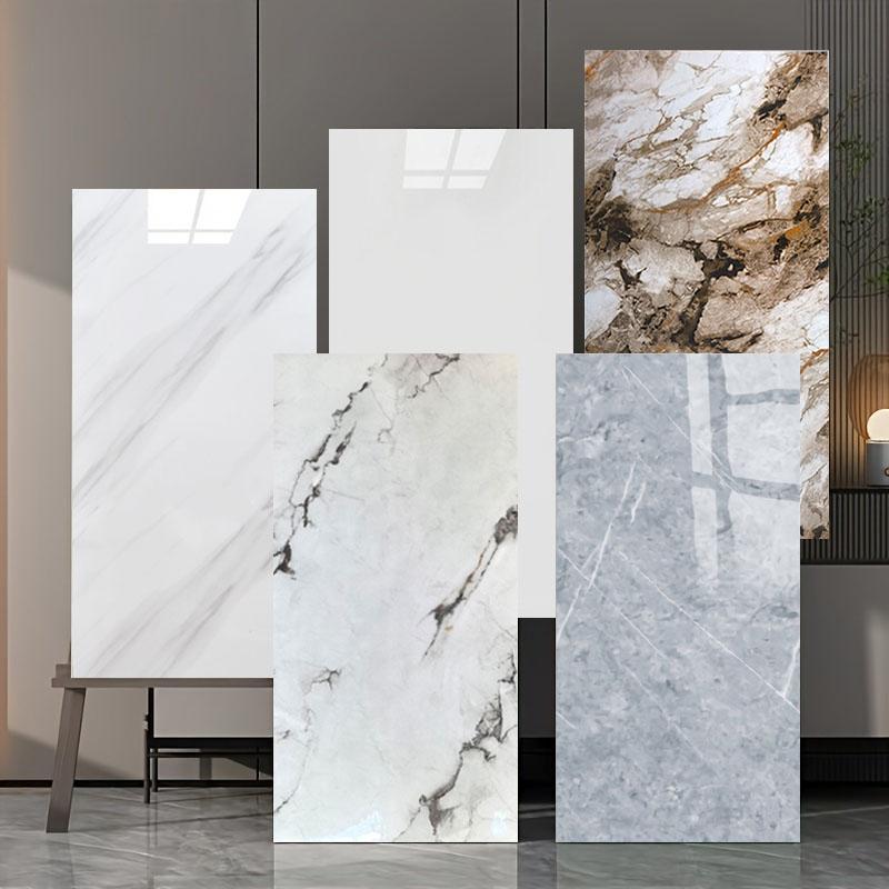 Декор для ванной комнаты и гостиной для стен Обои Кухня Водонепроницаемая наклейка на пол 60X30см Виниловая самоклеящаяся плитка Наклейка на стену