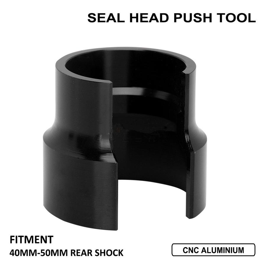 Алюминиевый мотоциклетный инструмент для запрессовки сальника головки цилиндра с ЧПУ для разборки заднего амортизатора 40-50 мм