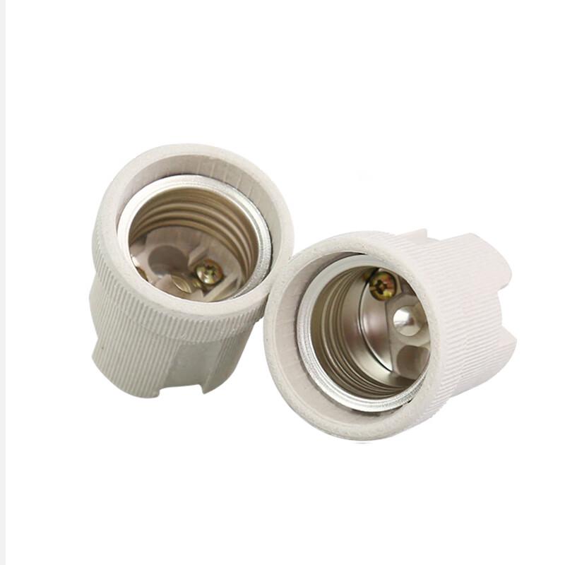 Jinyulai E27 High-Temperature Ceramic Lamp Holder