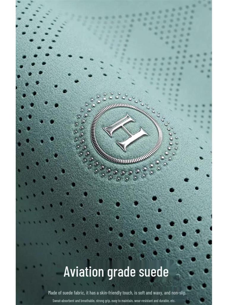 Универсальный замшевый комплект подушек для автомобильного сиденья - Всесезонный, Трехкомпонентный, Готовый к лету, Тонкая подушка с поясничной поддержкой.