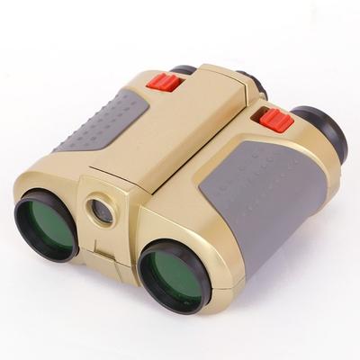 Портативный бинокулярный телескоп ABS Красные линзы с покрытием Бинокли ночного видения Всплывающая конструкция с шейным ремешком Складной телескоп
