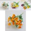 Miniature Faux Chamomile Flower Arrangement For Wedding Centerpieces Photo Shoots Home Decor