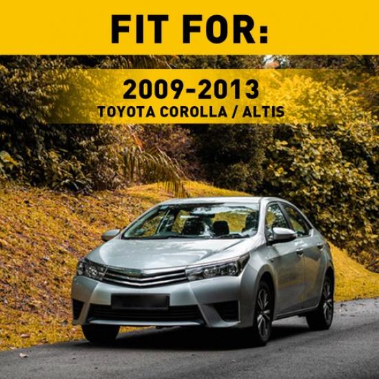 Pair Upper Side Central Dashboard Trim Strip For Toyota Corolla 2009-2012 2013 V