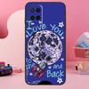 Люблю тебя до Луны и обратно Художественный чехол для Oppo A5 Pro A15 A17 A57 A77 A18 A38 A58 A78 A98 A94 A74 A54 A16 A76 A96 A40 A60 A80