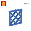 Нетоксичный 649 шт./Лот 38320 Стержней для окна Часть 1 X 2 X 2 см Строительный блок Moc Цветные Аксессуары Совместимые с Кирпичом DIY Детская Игрушка